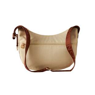 Borbonese Luna Bag Small Camomilla/Cuoio 934107I15J04