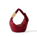 Borbonese Hobo Bag Domino Mini Borgogna 924027F29Z59