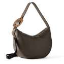 Borbonese Luna Bag Medium 011 Clay Grey 924099AR7Z54