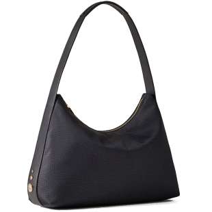 Borbonese Hobo Bag Road Medium Dark Black 924894AH1Y66 2