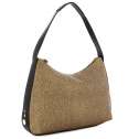 Borbonese Hobo Bag Medium OP Naturale/Nero 924894AN0311