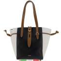 Furla Net M Nero/Talco h/Cognac h BZT0FUA HSC000 1007 0576S