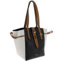 Furla Net M Nero/Talco h/Cognac h BZT0FUA HSC000 1007 0576S