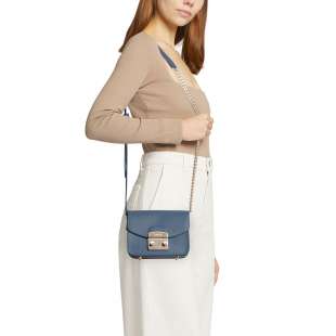 Furla Metropolis Mini Blu Denim WB00217 ARE000 1007 DE000 2