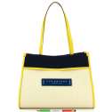 The Bridge Beach Bag Elisa Naturale/Jeans/Lime 0428247Y JE