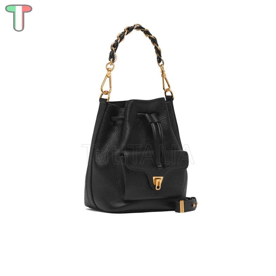 Coccinelle Beat Generation Small Noir E1TFK230301001