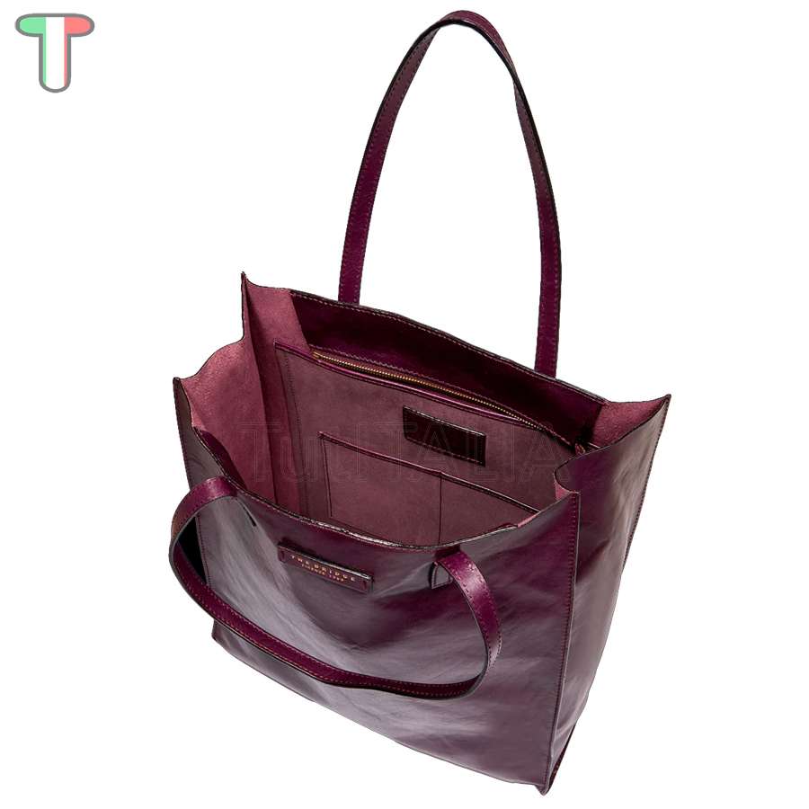 The Bridge Shopper Mirra Grape ABB./Oro 04130401 TI