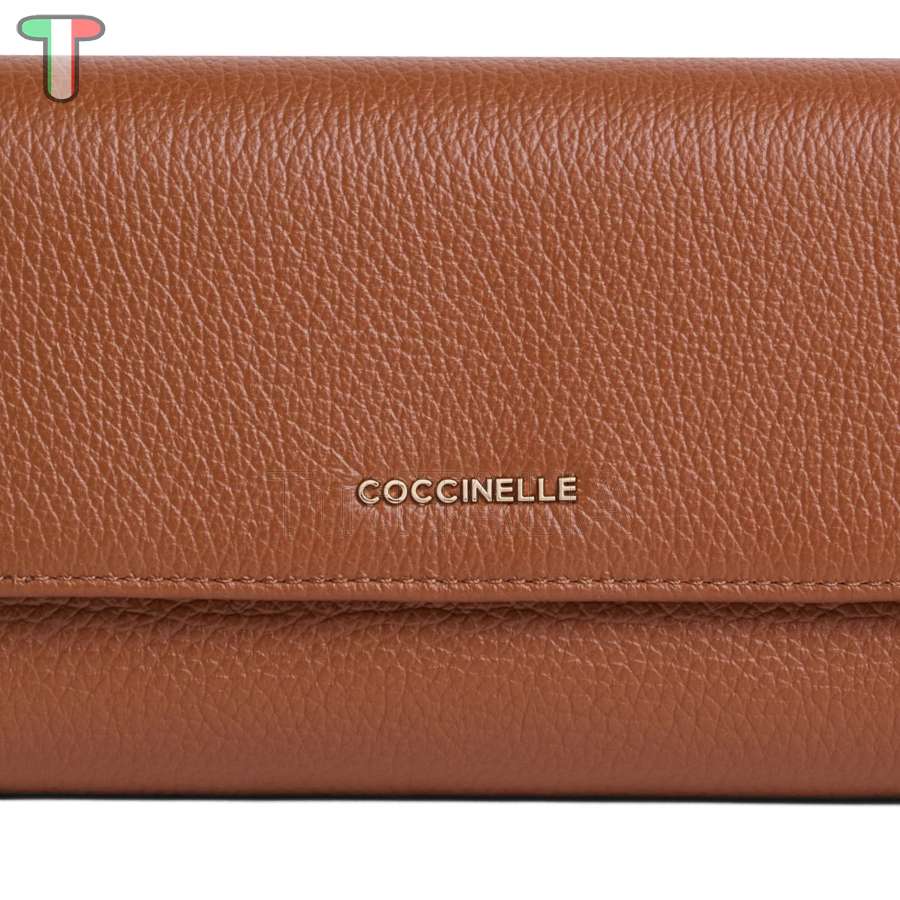 Coccinelle Metallic Large Cognac E2MW5118501W11