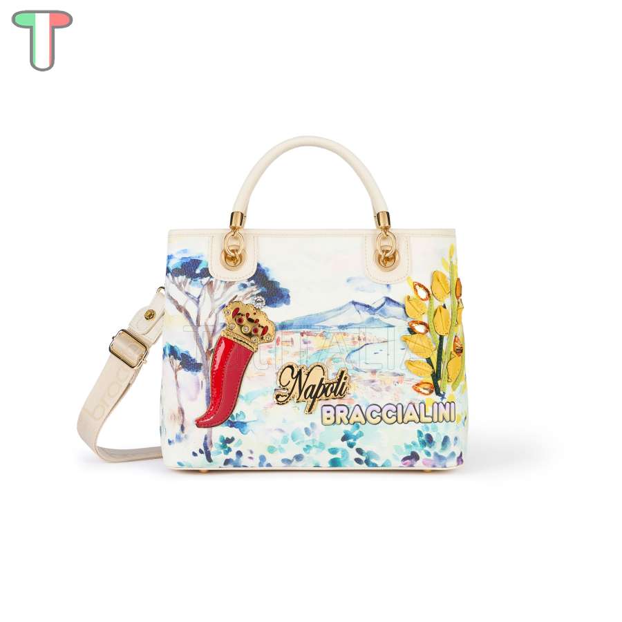 Braccialini Naples Postcards B17870-YY-818