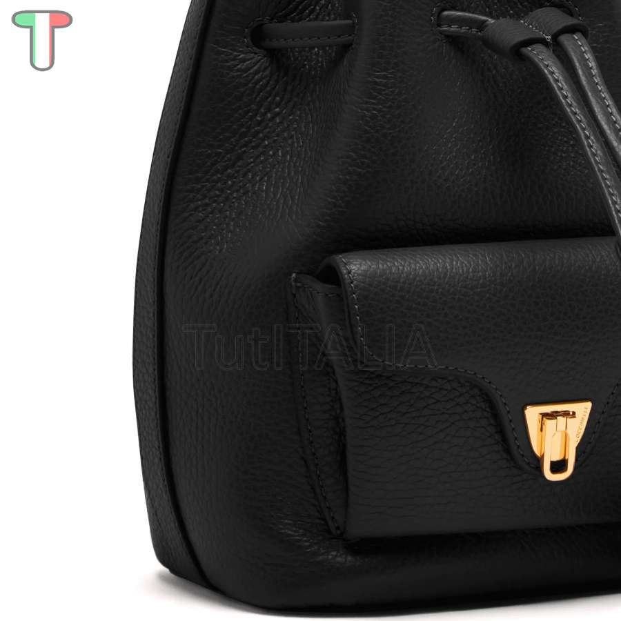 Coccinelle Beat Generation Small Noir E1TFK230301001