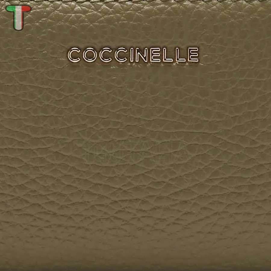 Coccinelle Metallic Soft Laurel Green E2MW5193001G35