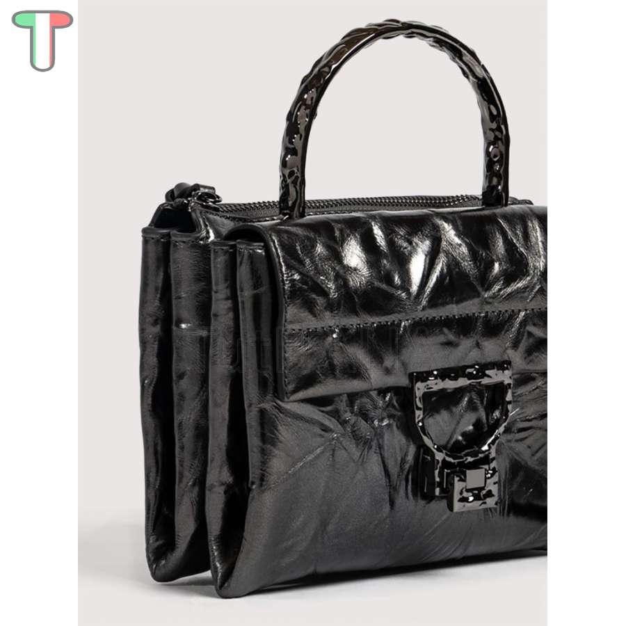 Coccinelle Arlettis Droplet Gun Metal E1U3F55B701_Y48