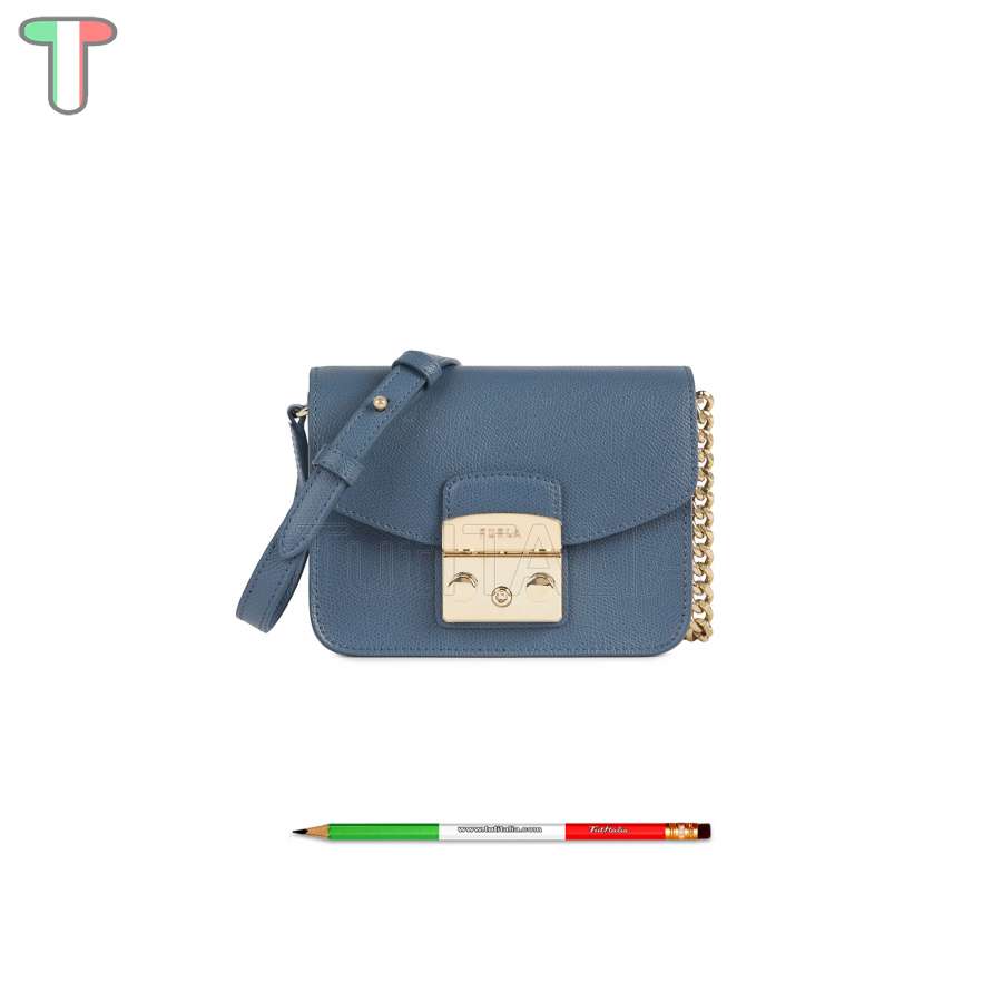 Furla Metropolis Mini Blu Denim WB00217 ARE000 1007 DE000