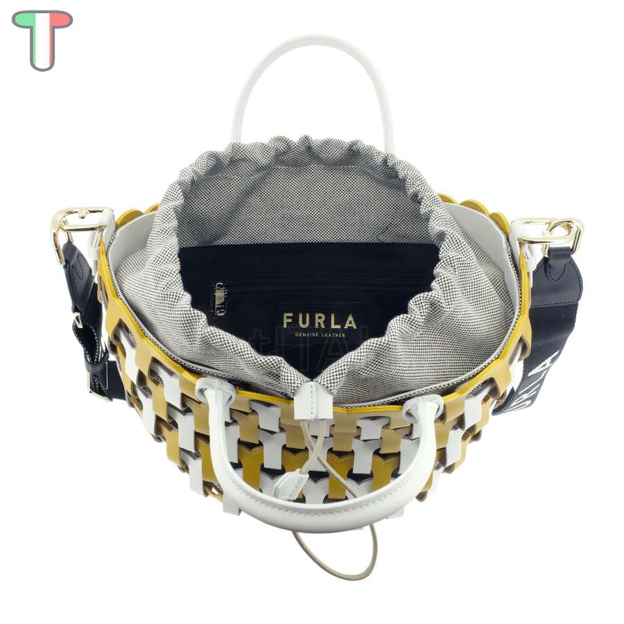 Furla Lipari S Tote Talco h/Girasole/Nero WB00531 BX0649 1007 1050S