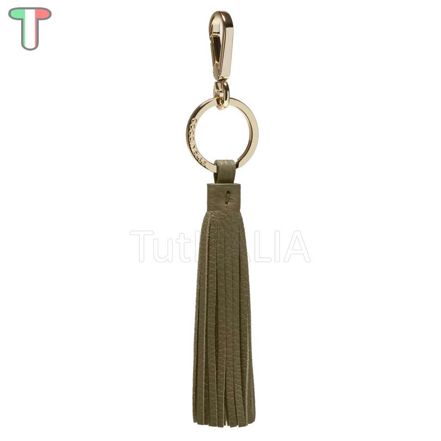 Coccinelle Tassel Keychain Laurel Green E2MU0410101G35