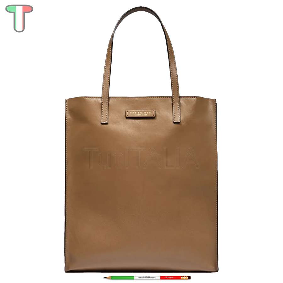 The Bridge Shopper Mirra Oyster ABB./Oro 04130401 TE