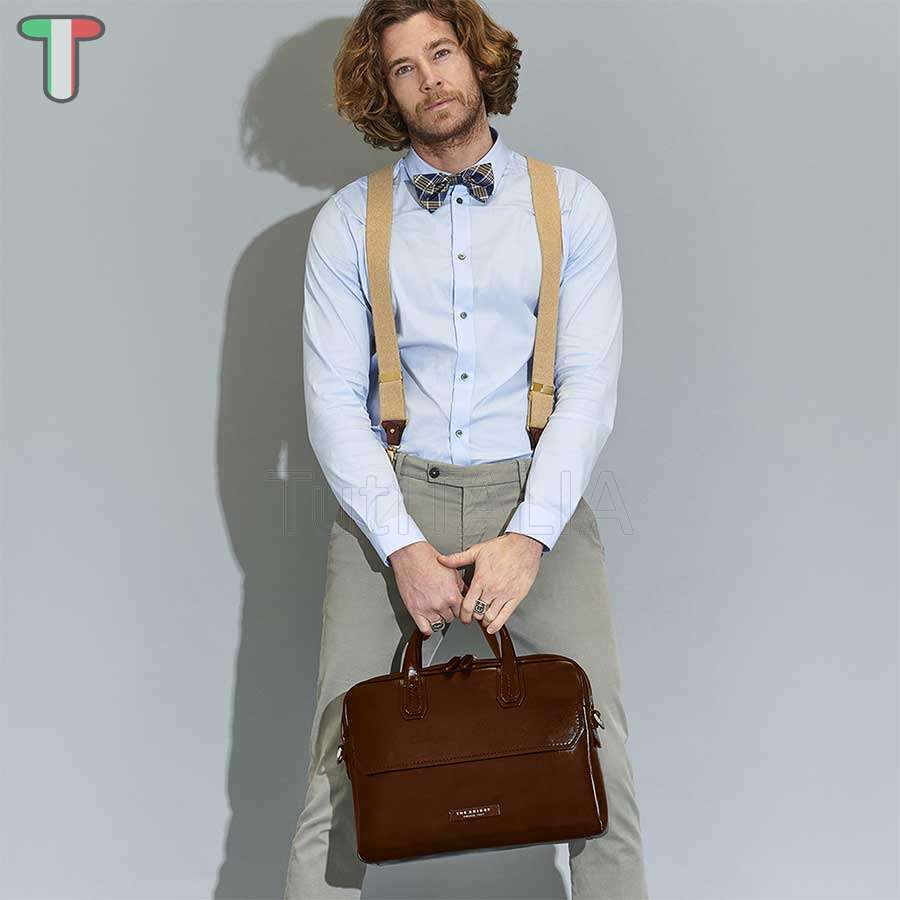 The Bridge Briefcase Williamsburg 06141701 Cuoio/Rutenio