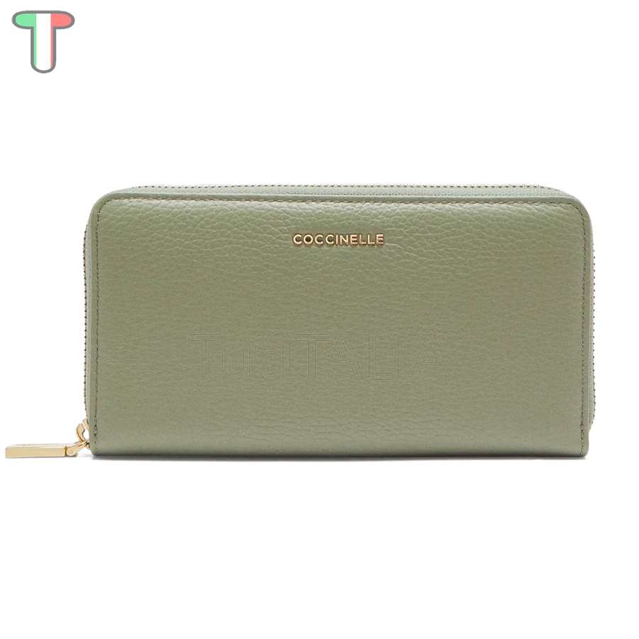 Coccinelle Metallic Large Greenery E2MW5113201G77