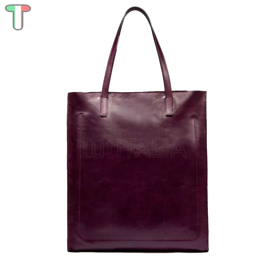 The Bridge Shopper Mirra Grape ABB./Oro 04130401 TI