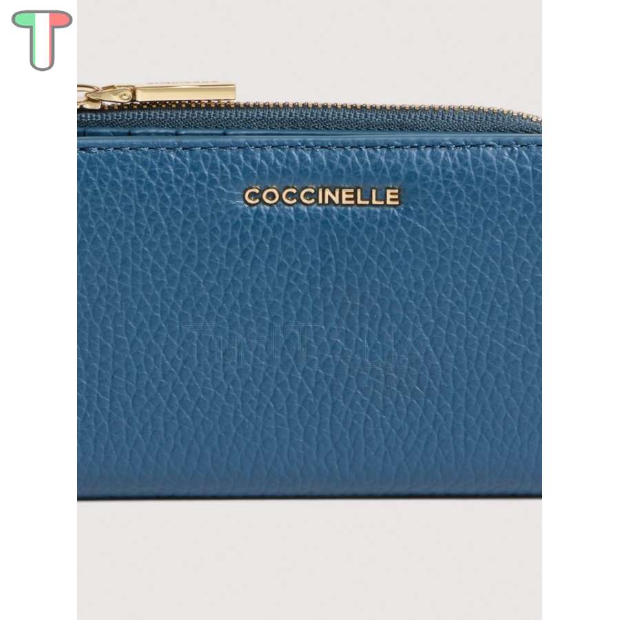 Coccinelle Metallic Small Deep Blue E2MW511D101_B27