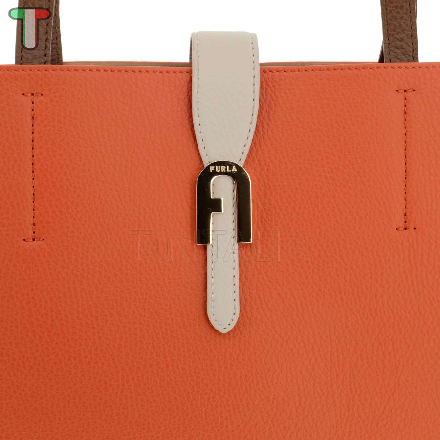 Furla Sofia L Cannella/Praline/Perla e BATUPRS HSF000 1007 1626S