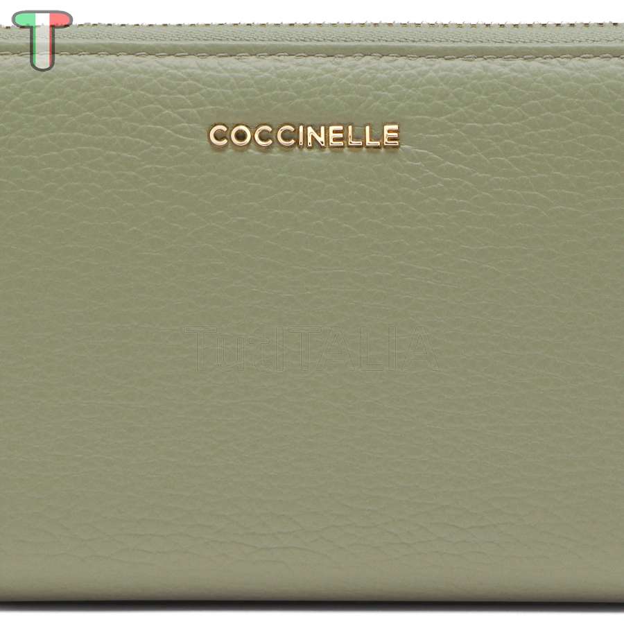 Coccinelle Metallic Large Greenery E2MW5113201G77