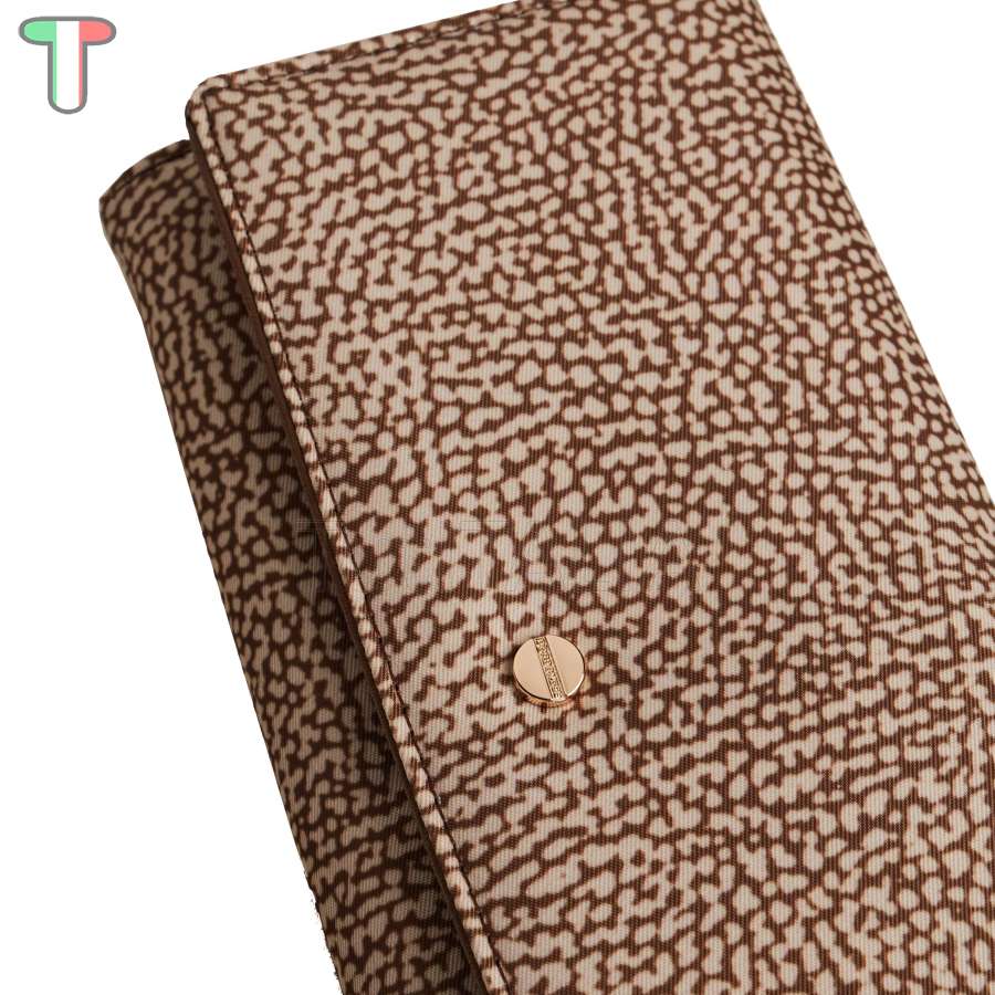 Borbonese Portafoglio Classica Large Beige/Marrone 930112I15994