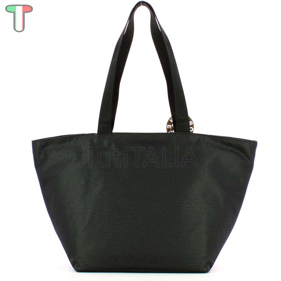 Borbonese Shopping Bag 011 Dark Black 924286I15Y66