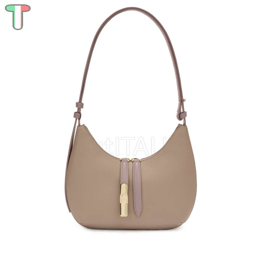 Furla Goccia S Stucco Gray/Mauve WB01500 BX3353 1007 3624S