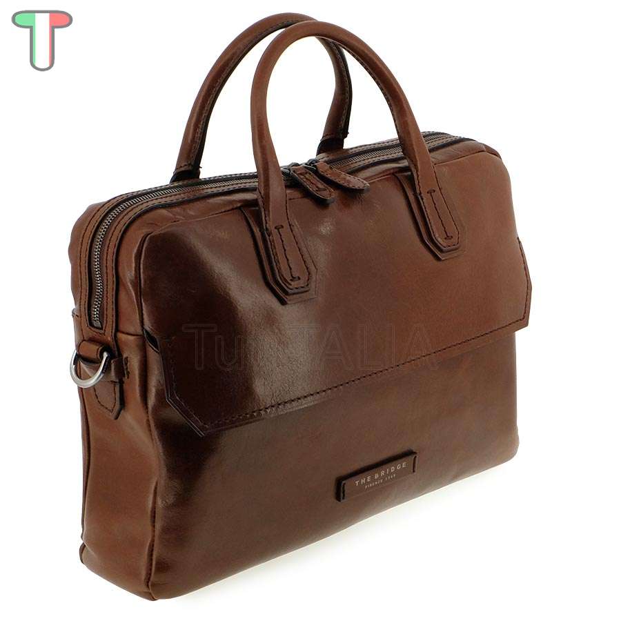 The Bridge Briefcase Williamsburg 06141701 Cuoio/Rutenio